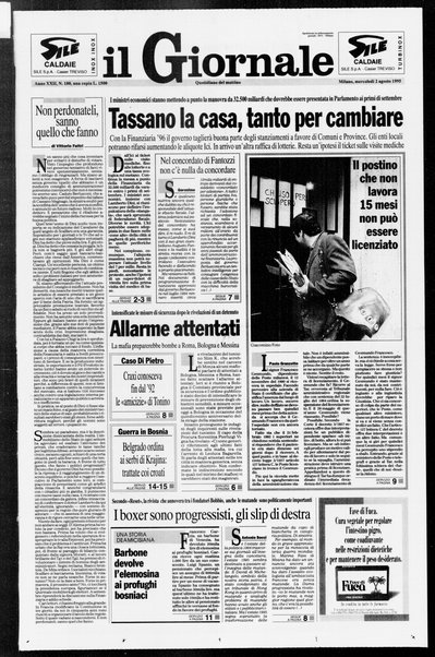 Il giornale : quotidiano del mattino